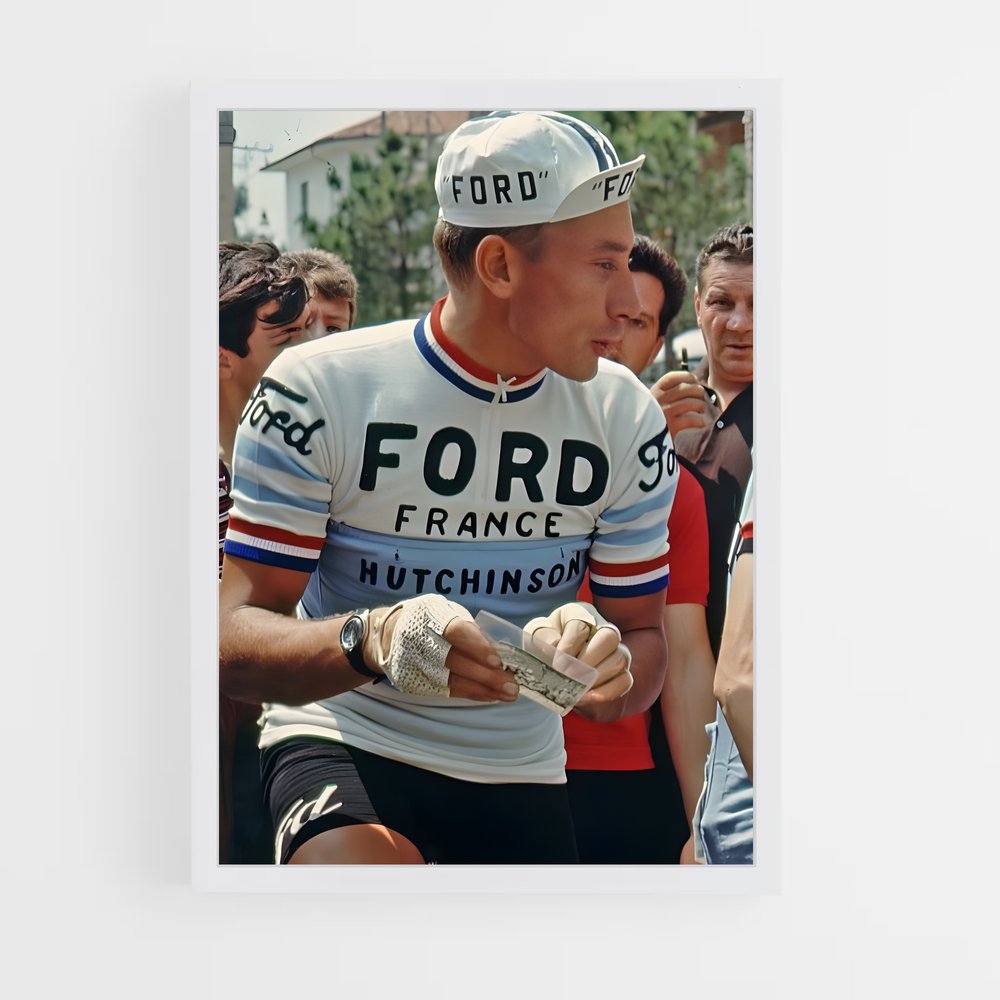 Poster Le Lanceur – affiche Cyclisme (vue 3)